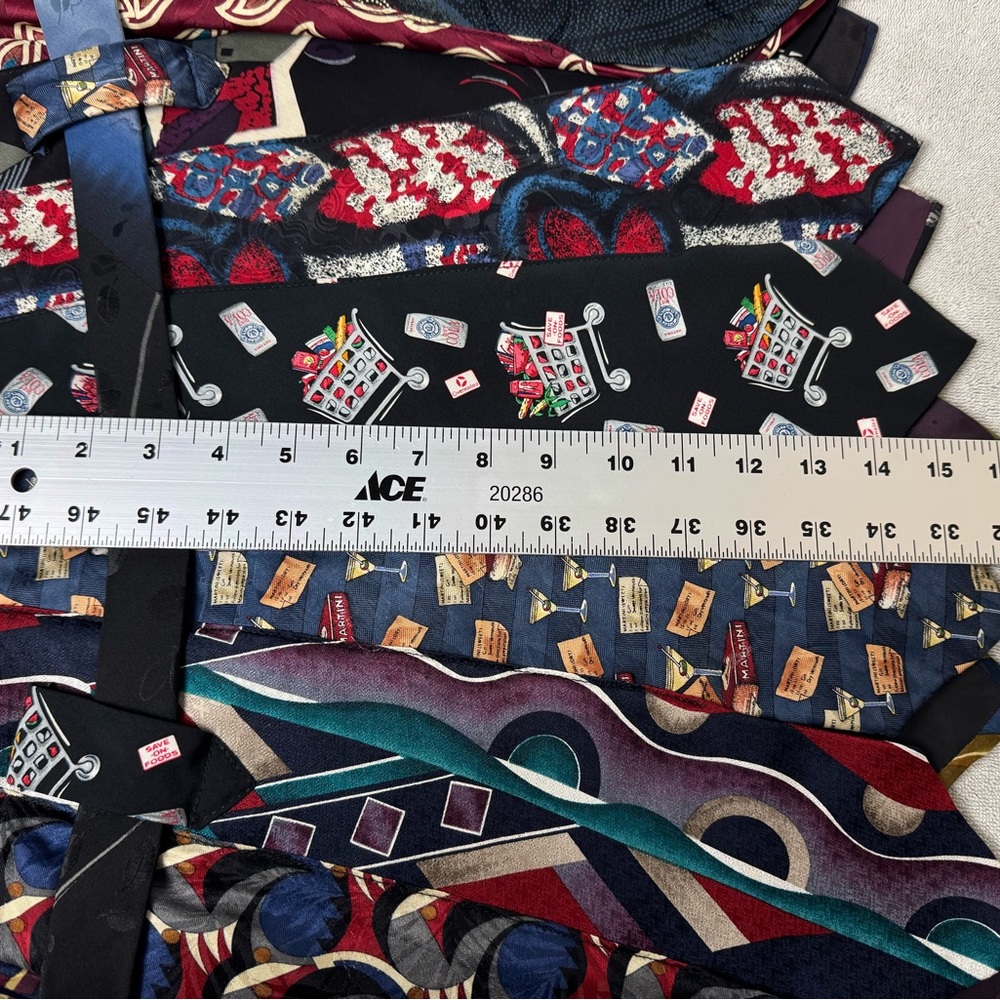 Women’s Silk Tie Skirt Size 6 Handmade in Seattle Washington READ - Picture 5 of 13